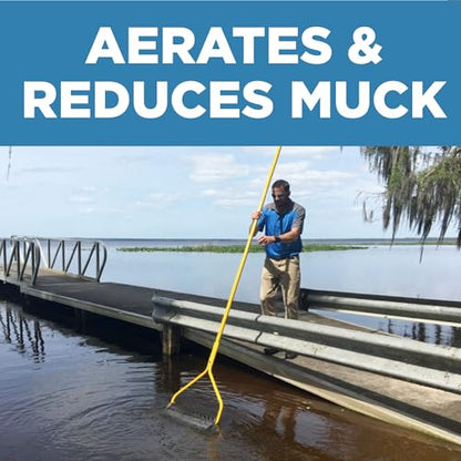 Jenlis Muck Razer Aquatic Weed & Sludge Tiller for Pond & Lake Shorelines