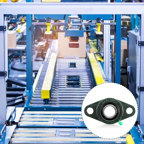 Threlaco 10 Pack Ucfl205-16 Pillow Block Bearing 1 in Bore - style: UCFL205-16