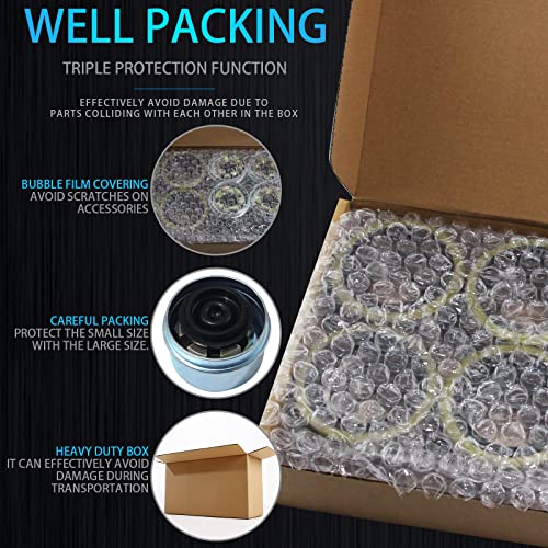 iBroPrat 4 Sets 3500 LB L68149 L44649 Boat Trailer Axle Bearing Kits