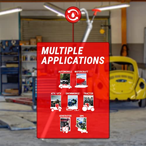 TERA PUMP Heavy Duty Portable Manual Lift Action Barrel Drum Pump