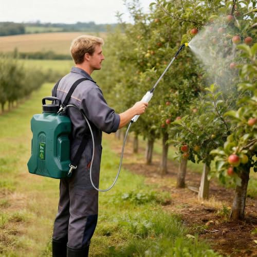 Electric Sprayers 3 Gallon Backpack Sprayer - color: 3 GAL Green