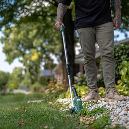 Scotts LSS10272PS 7.5-Volt Grass Shear/Shrub Trimmer, Wheeled Handle - style: 7.5-Volt Shrub Shear w/pole