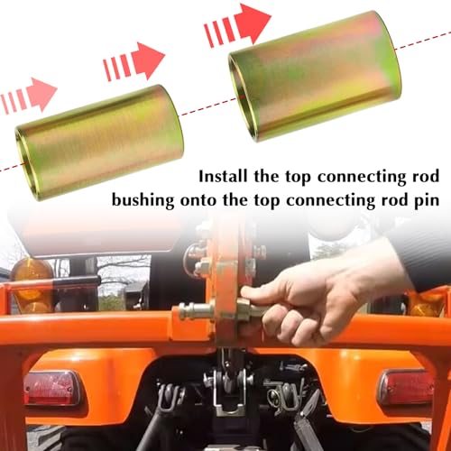 Quick Hitch Adapter Bushings Kits Compatible with Category I 3-Point Tractors Quick Hitch System Replace TK95029 2 Sets - size: 2 Sets