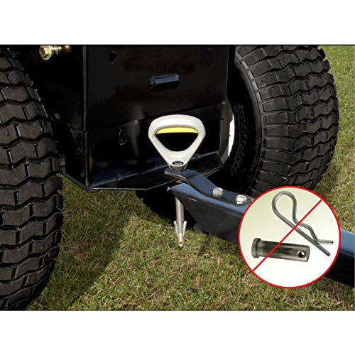 Good Vibrations King Pin™ Quick-Connect Magnetic Lawn Mower Hitch Pin