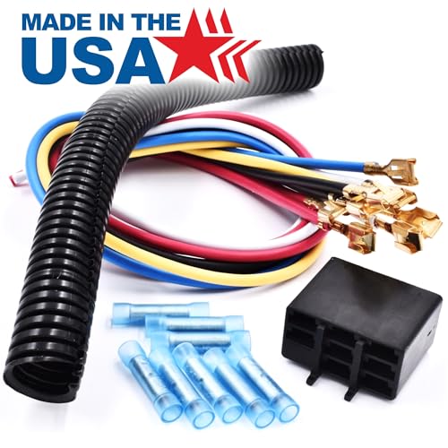 Clutch PTO Switch Wire Repair Kit Replaces Husqvarna Dixon Craftsman Poulan 539116425 116425 539120023 120023 539131627 131627 582107604 107604