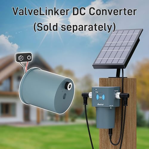 LinkTap T1 2-Outlet Smart Water Timer & Gateway, 2 Built-in Flow Meters - size: T1 timer+gateway