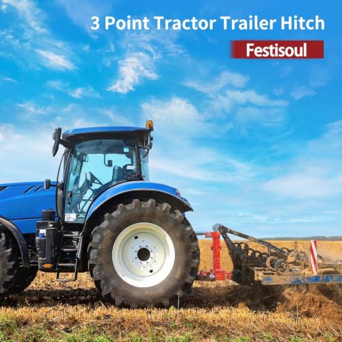 3-Point Quick Hitch – Cat 1, 2" Receiver, 3000 Lb