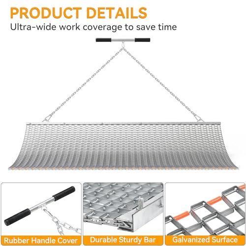 YINTATECH 3'x 6' Heavy Duty Field Drag Mat for Baseball & Softball