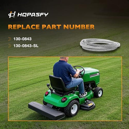 130-0843 Mower Deck Belt Fits Toro Exmark 50'' 54'' TimeCutter - size: 130-0843