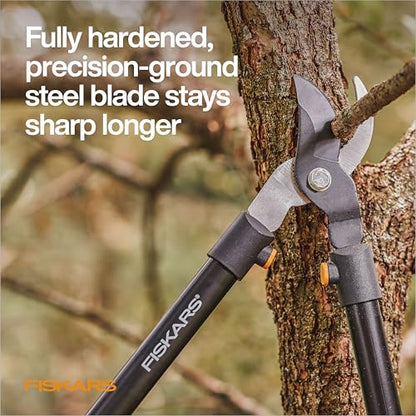 Fiskars 28” Garden Bypass Loppers, Tree Trimmer with 1.5" Cut Capacity - style: 28" Standard Bypass