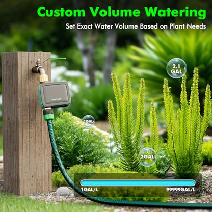RESTMO WiFi Smart Sprinkler Timer with APP Remote Control for Garden Hose - color: 1 Zone-wifi Connection, size: 1 Pack