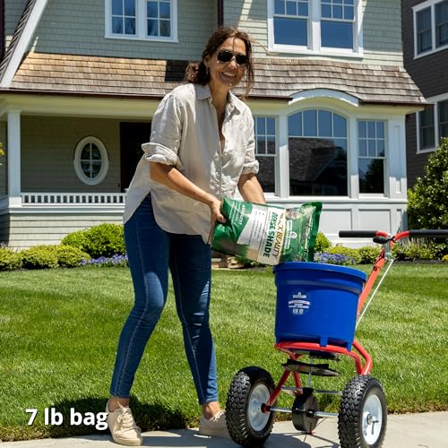 Jonathan Green Deluxe Rotary Broadcast Spreader - Covers Up to 15,000 Sq Ft - size: Deluxe