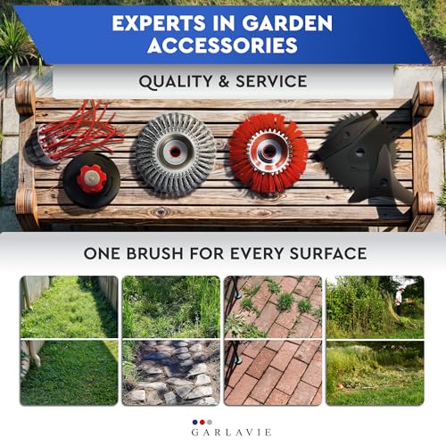 Heavy Duty Nylon Grass Trimmer Head for Weeds and Moss 25,4mm Bore