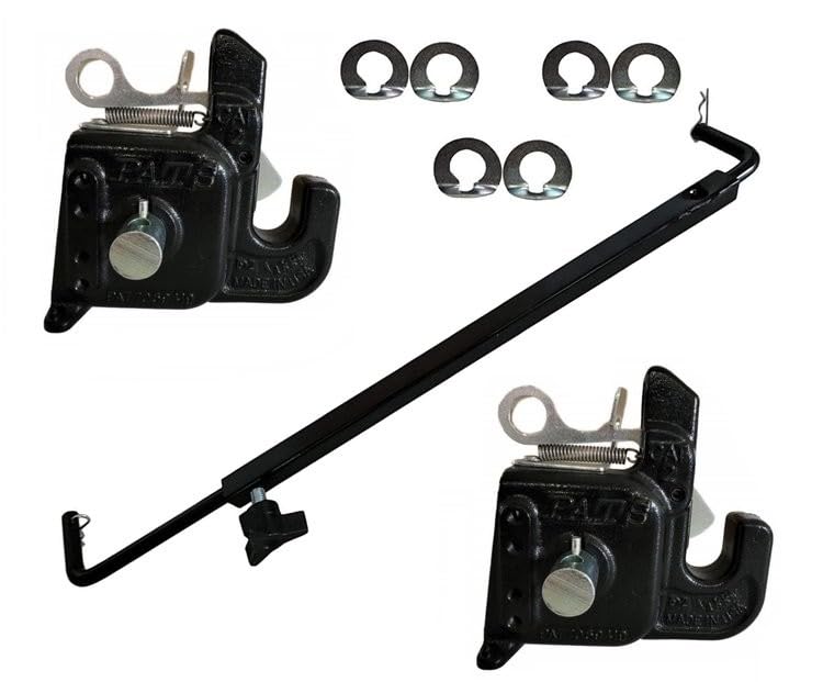 Pat's Easy Change Quick Hitch for Category 2 Tractors and Implements (with Stabilizer Bar)