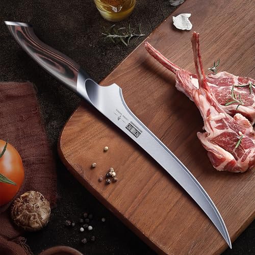 HOSHANHO Fillet Knife 9 Inch, Super Sharp Japanese Fish Boning Knife - size: 9"