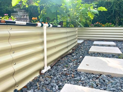 Garden Grid Manifold | Link Multiple Garden Grids | 17" Tall, Double Style - size: 17" Tall, style: Double