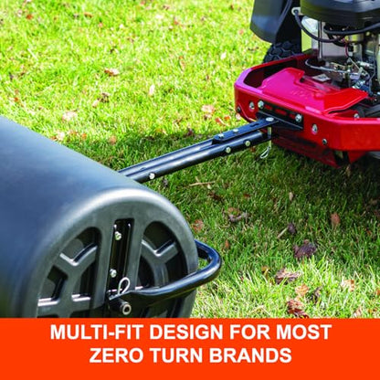 Agri-Fab 45-0596 Zero Turn Mower Hitch Kit for Hitch Pin Mower Attachments; Multi-Fit Design Fits Many Zero Turn Mower Brands; Black