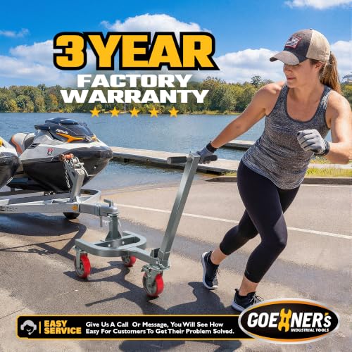 Trailer Dolly with 2-5/16'' Ball, 5000 lbs Tongue Weight - color: 2.3in