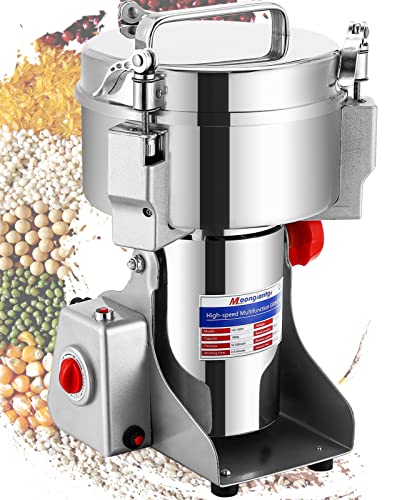 Moongiantgo Grain Mill Grinder Commercial Spice Grinder, 2500g Swing, 110V - size: 2500g Swing Type