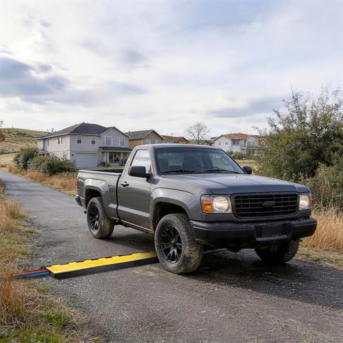 Yescom Cable Ramp Protector 2 Channel Garden Hose Protecitive 22000 Lbs - size: 1.8"H - 2 Channel