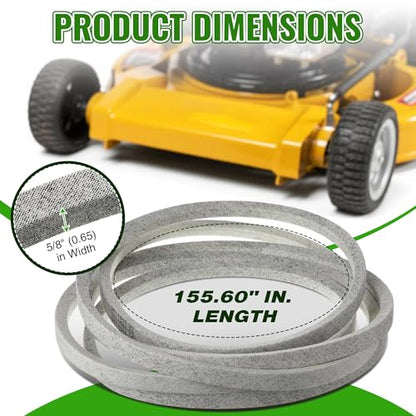 Mower Deck Belt 041-1560-00 Compatible with BadBoy CZT, ZT, Maverick Series