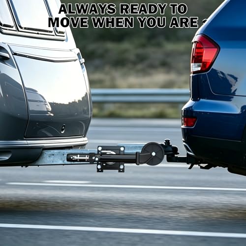 1200lbs Boat Trailer Jack with Wheel,10" Lift, Utility Trailer Jack