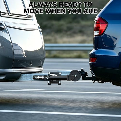 1200lbs Boat Trailer Jack with Wheel,10" Lift, Utility Trailer Jack