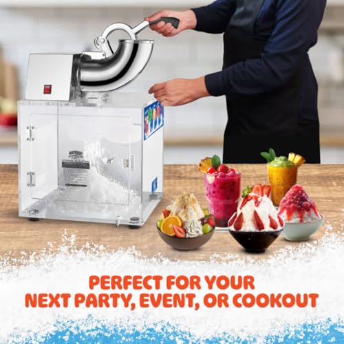 Great Northern Polar Blast Acrylic Snow Cone Machine Snowcone Slush Maker - color: Acrylic