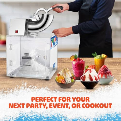Great Northern Polar Blast Acrylic Snow Cone Machine Snowcone Slush Maker - color: Acrylic