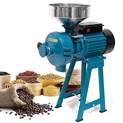 LILYPELLE 3000W Electric Grain Mill, 110V Corn Grinder Mill Grinder - color: Wet&Dry Grinder