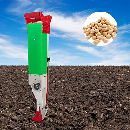 YIYIBYUS Manual Seeder, Handheld Peanut Corn Seeder Seed Fertilizer Vegetable Garden Efficient Planter Sowing Tool