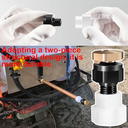 2PCS BN2BP125FWX-CS Boomless Nozzle Full Pattern 2GPM 12v Pumps 16 Foot Broadcast Spray for Valley Industries and Master Manufacturing