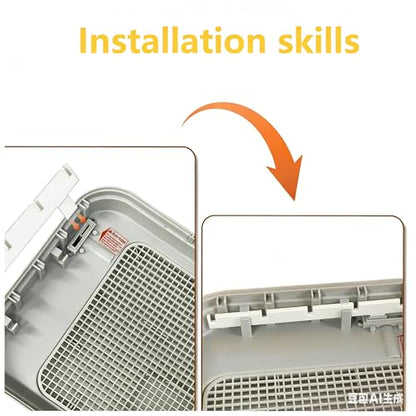 TEYOUYI 2-Pack Egg Turner Support Bars for Maticoopx 30 Incubator,Holds 5 Baskets Automatic Egg Roller(White) - color: White