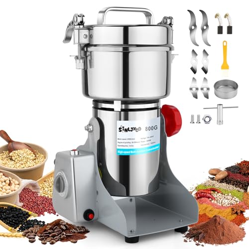 Electric Grain Mill Grinder-Swing Type 3500W 110V 2000g Commercial Grinder - size: 2000g