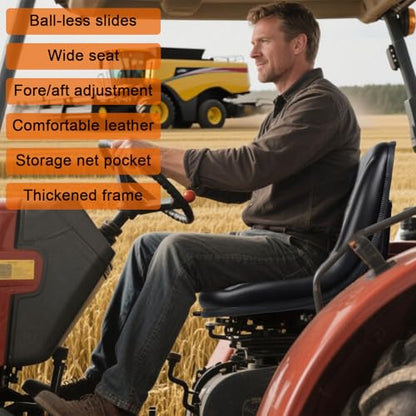 Universal Tractor Seat, Forklift Replacement Seat
