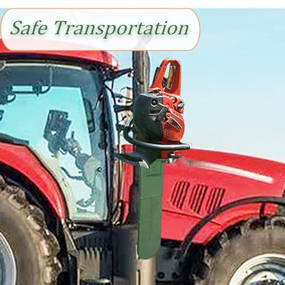 20''Atv Chainsaw Mount With Stainless Steel Accessories Universal Chainsaw Carrier for Tractor ATV UTV Trucks
