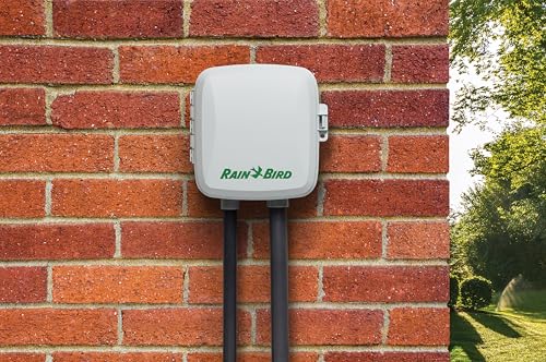 Rain Bird ARC8 App-Based Indoor/Outdoor Smart WiFi Irrigation Sprinkler Timer/Controller, 8-Zone/Station, EPA WaterSense Certified, Compatible with Alexa, Indoor/Outdoor 8-Station - style: Indoor/Outdoor 8-Station