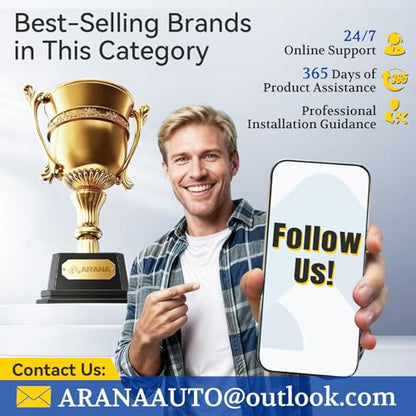 ARANA Gas Struts 20" 200lb with Brackets for Heavy Lid, 2 Pack - size: 20" 200LB