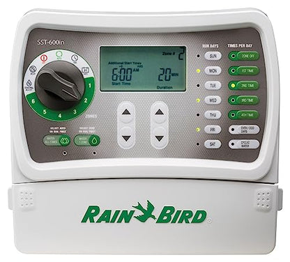 Rain Bird SST600IN Irrigation Controller, Indoor, 6-Station - size: 6-Zone, style: Indoor