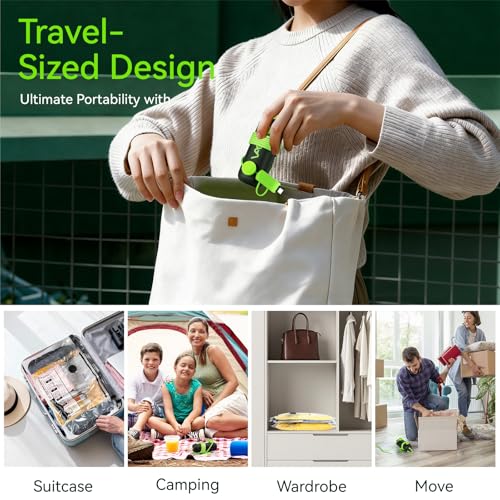 Vacuum Bags for Travel - USB Electric Pump, 9 Pack Carry-on Size Vacuum Seal Bags for Clothing - Space Saver Vacuum Storage Bags for Luggage, Travel Essentials. - style: 9 bags + USB pump