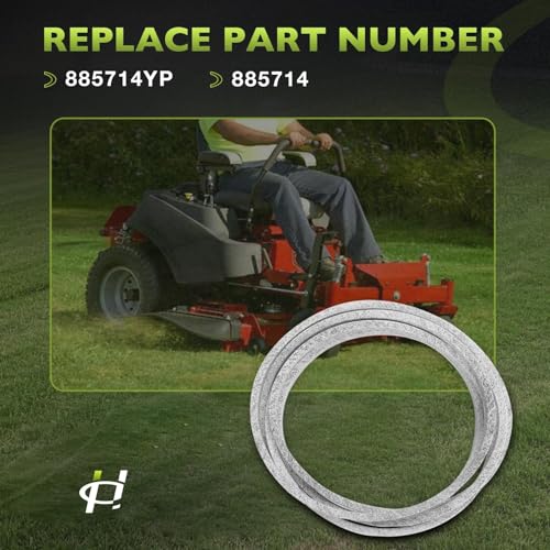 885714YP Mower Deck Belt Fits Ferris 400S Series with 44"/48" Deck - size: 885714YP