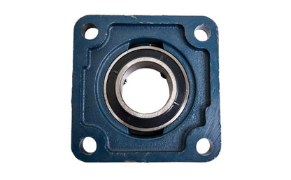 Jeremywell UCF205-16 Pillow Block Bearing (2 Pack), 1 inch Bore, 4-Bolt Flange Mounted, Solid Base, Self-Alignment, Square - size: UCF205-16