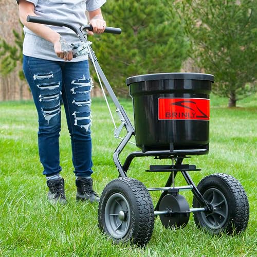 Brinly-Hardy 50 lb. Capacity Push Broadcast Spreader P20-500BH