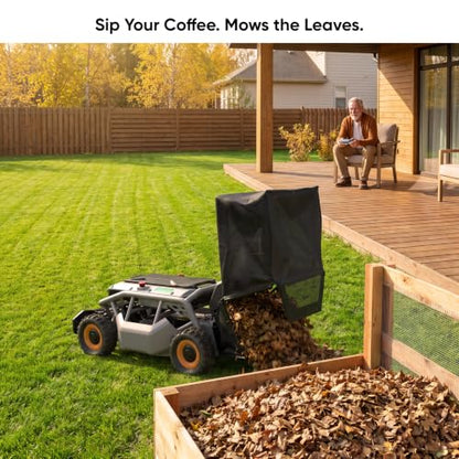 Mowrator S1 4WD 18Ah Remote Control Lawn Mower, Wide Wheels, 40° Slope - style: 4WD18Ah WW