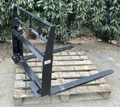 Kivel 2000lb 42in Pallet Forks for Bobcat MT Walk Behind