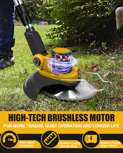 Cordless Weed Wacker for Dewalt 20V Battery(Battery Not Included)