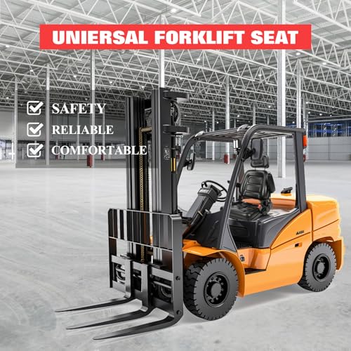Upgrade Heavy Tractor Seat, Universal Forklift Seat, Lawn Mower Seat