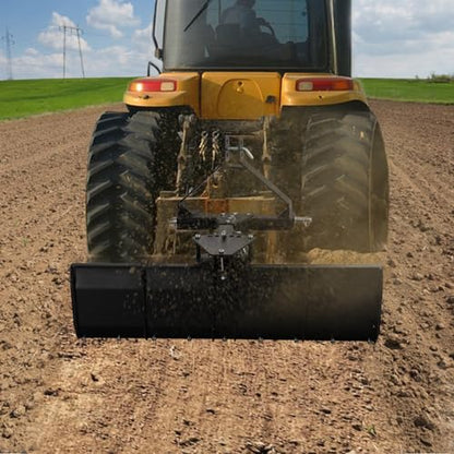 42" Rear Blade, ATV/UTV Scrape Blade Implement, 2" Reciever Compatible 5 Adjustable Angles, for Gravel, Landscaping, Snow and More