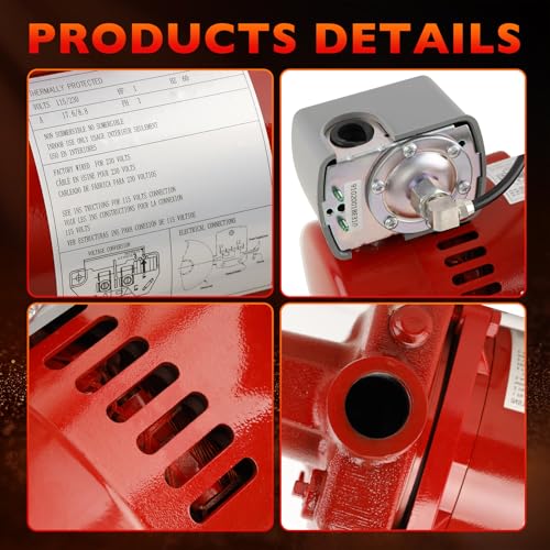 RJS-100-PREM Premium Cast Iron Shallow Well Jet Pump