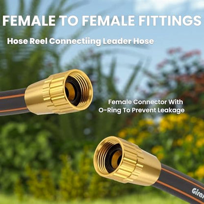 Giraffe Tools Leader Hose 6ft x 5/8", Short Water Hose - size: 6FT Female Female